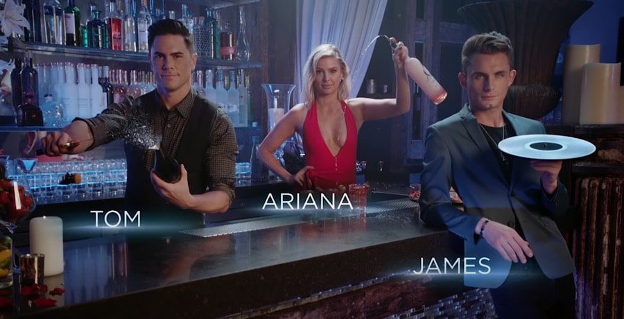 Tom Sandoval, Ariana Madix, James Kennedy/Vanderpump Rules/YouTube