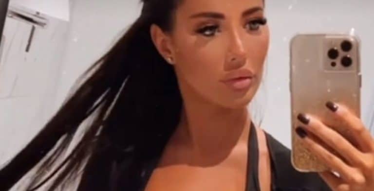 Yazmin Oukhellou Wears Black One-Piece Swimsuit [Source: Yazmin Oukhellou - Instagram]