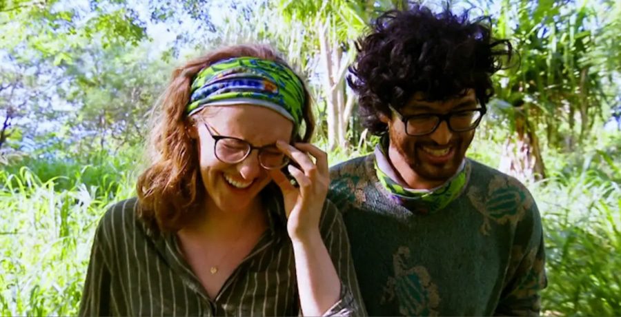 frannie and matt laughing together survivor 44
