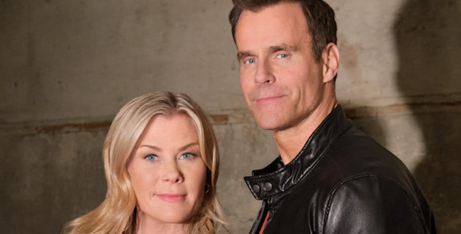 Photo: Alison Sweeney, Cameron Mathison Credit: @2023 Hallmark Media/Photographer: Bettina Strauss