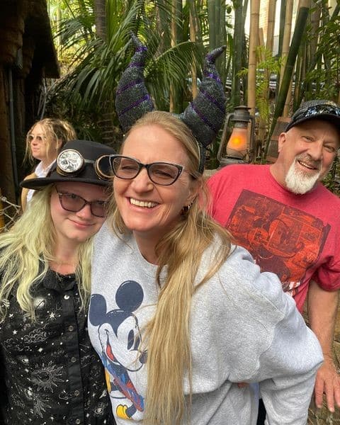 David Woolley, Christine Brown, and Truely Brown from InstagramSister Wives, TLC