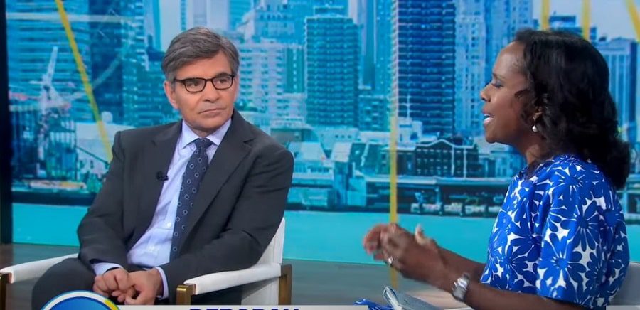 George Stephanpoulos & Deborah Roberts [Source: YouTube]