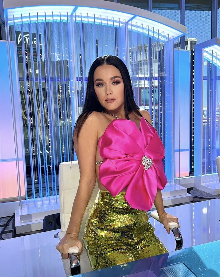 Katy Perry On AI Set [Source: Katy Perry - Instagram]