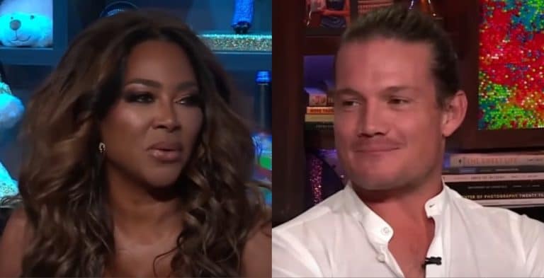 Kenya Moore & Gary King On WWHL [Source: YouTube]