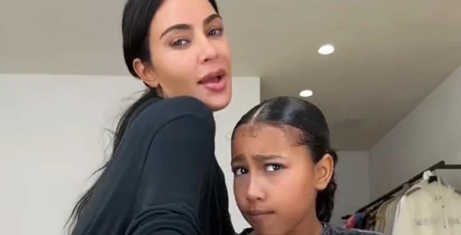 Kim Kardashian & North West [Source: Kim Kardashian - Instagram]