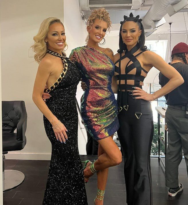 Mary Fitzgerald, Nicole Young, and Amanza Smith from Instagram Selling Sunset, Netflix