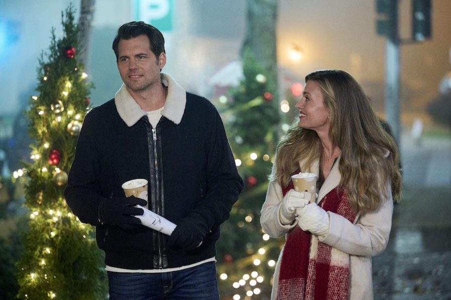 Hallmark Mystery Photo: Kristoffer Polaha, Brooke D'Orsay Credit: ©2021 Crown Media United States LLC/Photographer: Hugh Tull