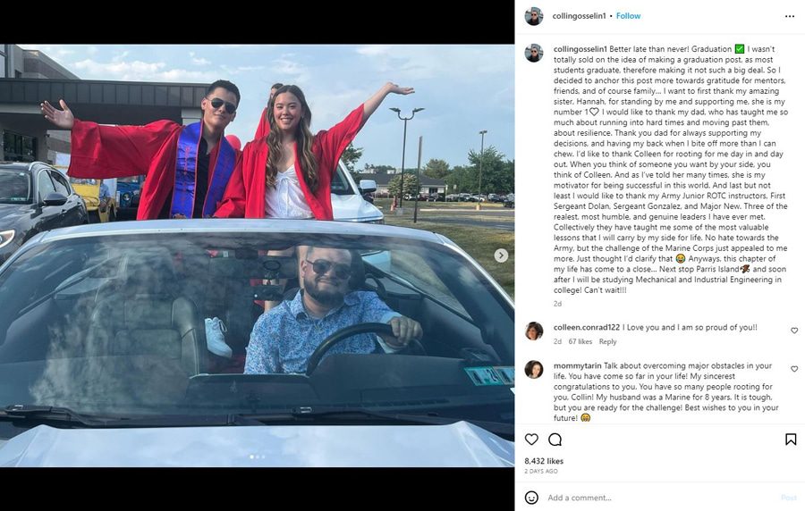 Collin Gosselin on Instagram