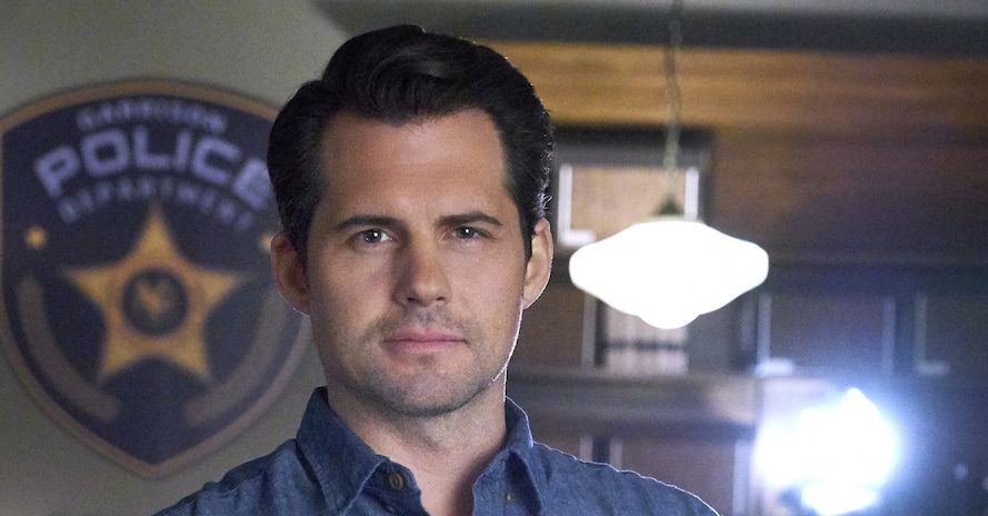 Hallmark Mystery 101 Photo: Kristoffer Polaha Credit: ©2019 Crown Media United States LLC/Photographer: Kailey Schwerman