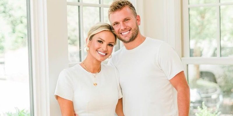 Chase Chrisley posing with Emmy Medders - Instagram