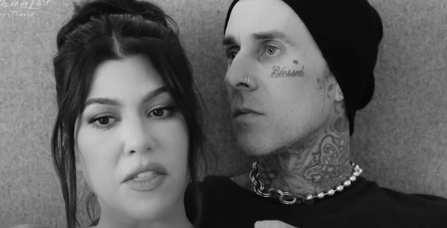 Kourtney Kardashian, Travis Barker/YouTube