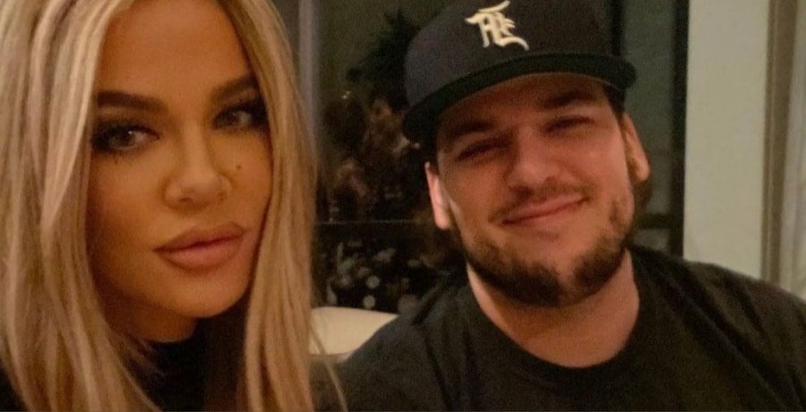 Rob Kardashian and Khloe / IG