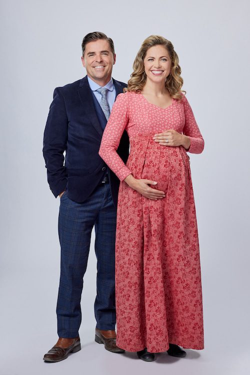 WCTH Photo: Kavan Smith, Pascale Hutton Credit: ©2023 Hallmark Media/Photographer: Sven Boecker