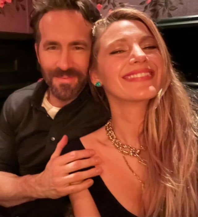 Blake Lively and Ryan Reynolds from Ryan's Instagram
