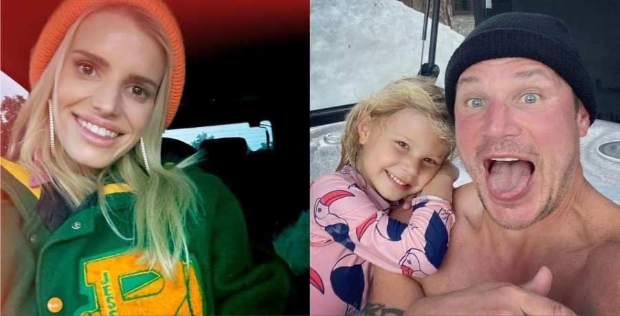 Jessica Simpson and Nick Lachey, sourced from Instagram