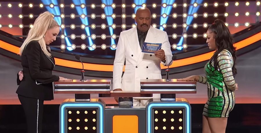 Steve Harvey on The Family Feud / YouTube