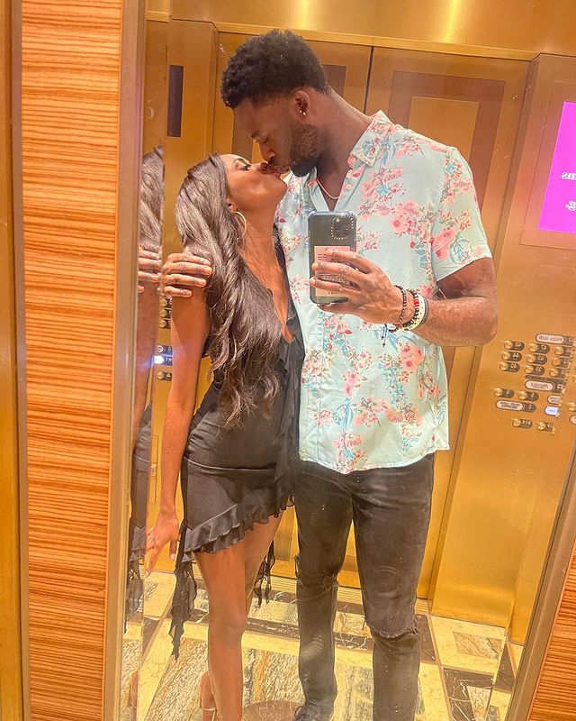 Charity Lawson and Dotun Olubeko/Credit: Dotun Olubeko Instagram