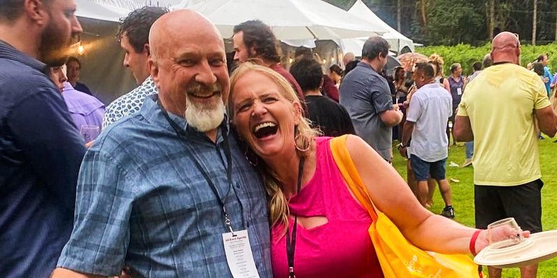 Christine Brown and David Woolley - Instagram