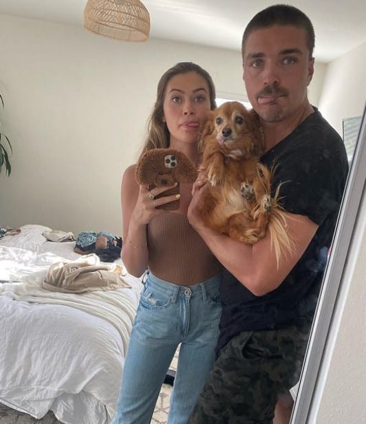 Dean and caelynn via Insta 2