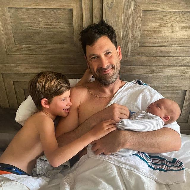Maks Chmerkovskiy, Shai Chmerkovskiy, and Rio Chmerkovskiy from Instagram