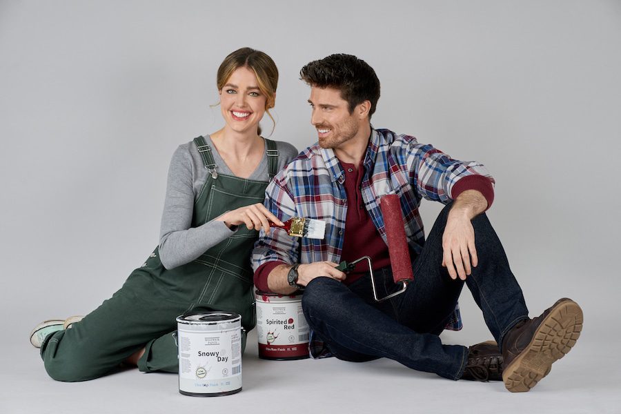 Photo: Ashley Newbrough, Marcus Rosner Credit: ©2023 Hallmark Media/Photographer: Courtesy Vortex Media