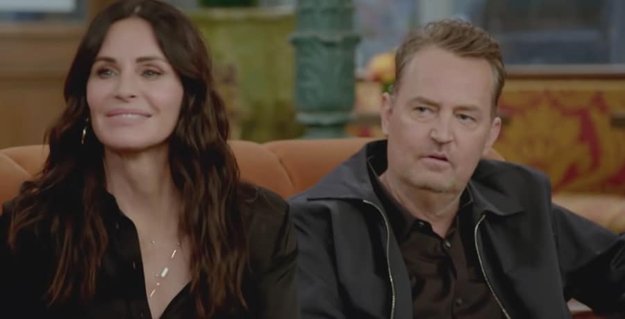 Matthew Perry & Courtney Cox/ YouTube