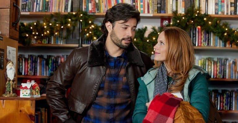 Photo: Rafael de la Fuente, Katie Leclerc Credit: ©2023 Hallmark Media/Photographer: Courtesy Mood Independent/H9 Films