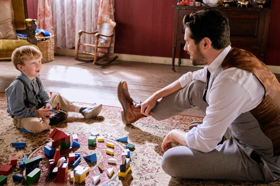 When Calls The Heart Photo: Hyland Goodrich, Chris McNally Credit: ©2023 Hallmark Media/Photographer: David Dolsen