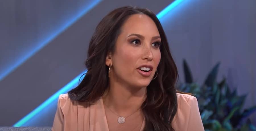 Cheryl Burke from The Kelly Clarkson Show, sourced from YouTube