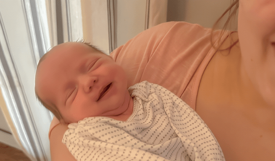 7 Little Johnstons - Liz Johnston's baby, Leighton - Amber Johnston Facebook