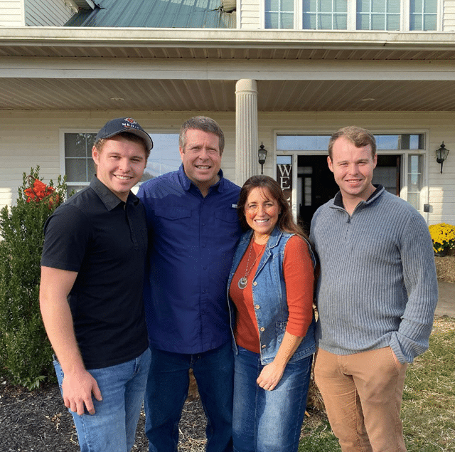 Jeremiah, Joseph. Michelle, Jim Bob Duggar From Counting On, Sourced From @duggarfam Instagram
