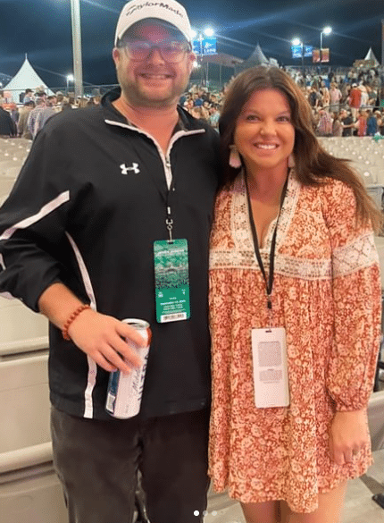 Amy Duggar King and husband Dillon King