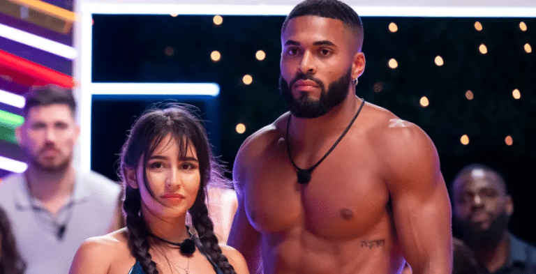 Johnnny Middlebrooks ad Aurelia Lamprecht.on 'Love Island Games' | Courtesy of Peacock