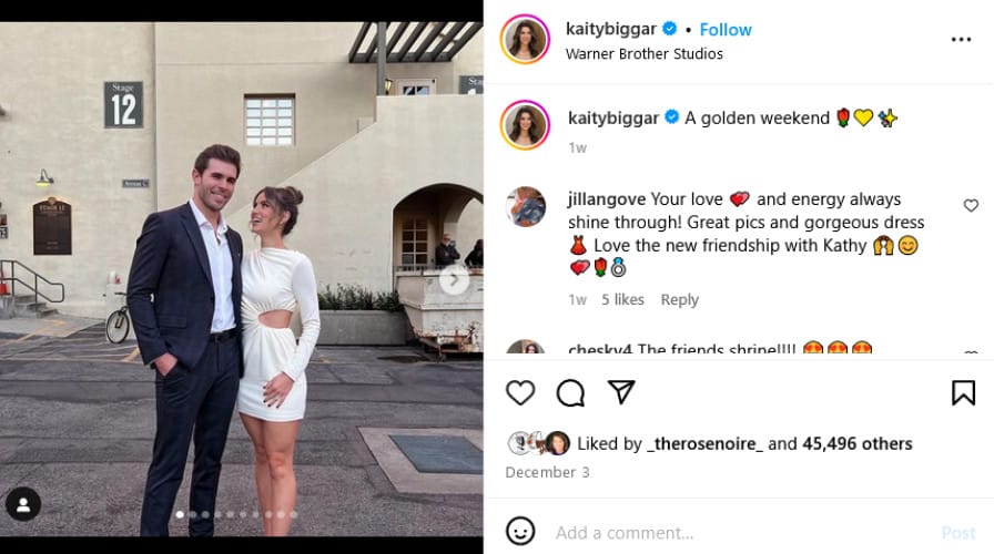 Credit: Kaity Biggar Instagram