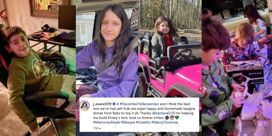 Teen Mom Alum Jenelle Evans' Christmas 2020 - Instagram