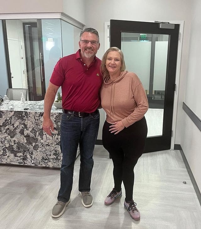 Vannessa Cross and Dr. Procter from Instagram