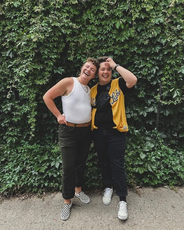 Leon Brown and Audrey Kriss from Instagram