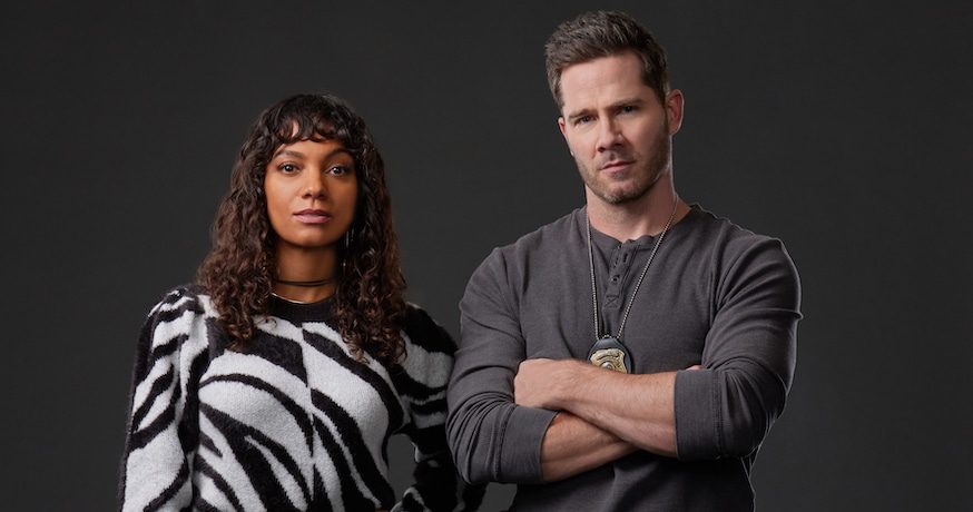 Photo: Lyndie Greenwood, Luke Macfarlane Credit: ©2024 Hallmark Media/Photographer: Allister Foste