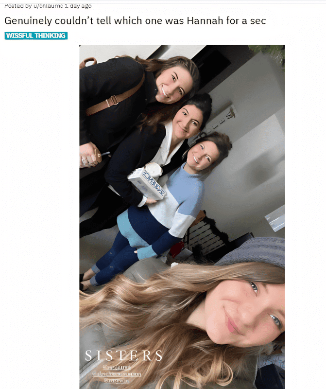 Hannah Duggar Twins, Confuses - Via Reddit