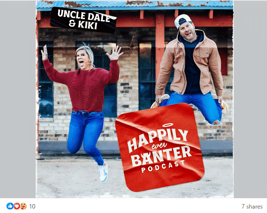 Happily Ever Banter Podcast - Aunt Kiki Facebook