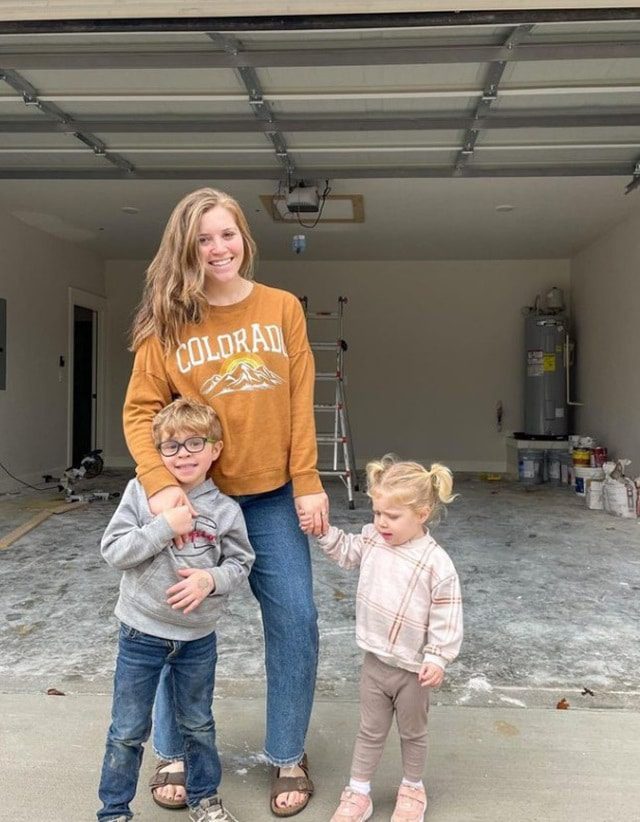 Joy-Anna Duggar With Gideon & Evelyn, From Counting On, TLC, Sourced From @joy4site Instagram