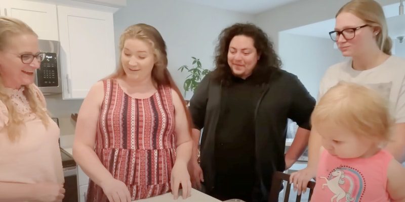 Mykelti and Tony with family YouTube