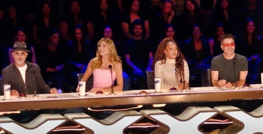 AGT Simon - Howie - Mel B - Heidi