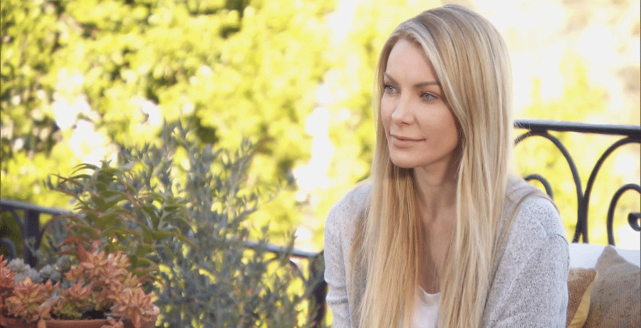 Crystal Hefner is interviewed | Courtesy of Inside Edition