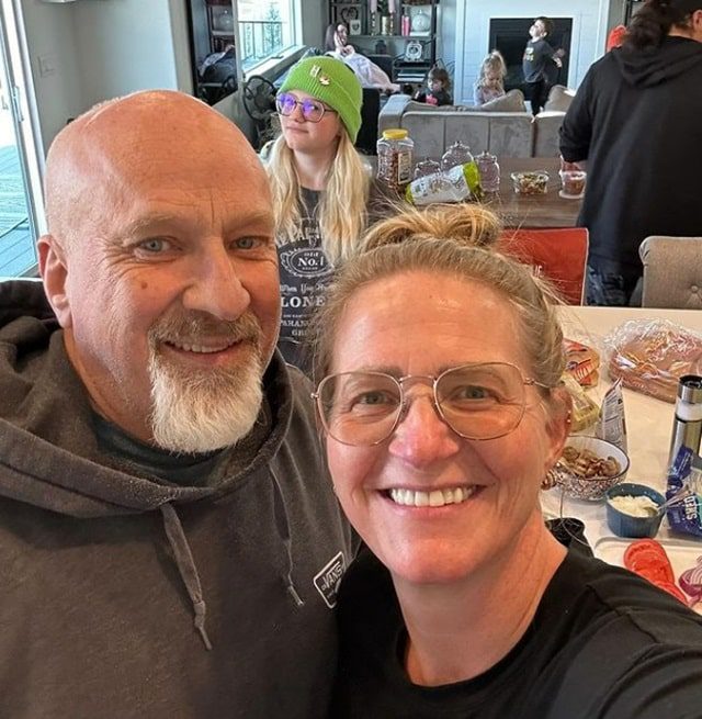 David Woolley, Christine Brown, Truely Brown From Sister Wives, TLC, Sourced From @christine_brownsw Instagram