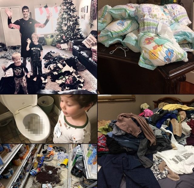 Jill Duggar & Derick Dillard's Dirty House, Jessa Duggar's Unflushed Toilet, Michelle Duggar's Messed Up Pantry Sourced From @jillmdillard / @jessaseewald / @duggarfam Instagram