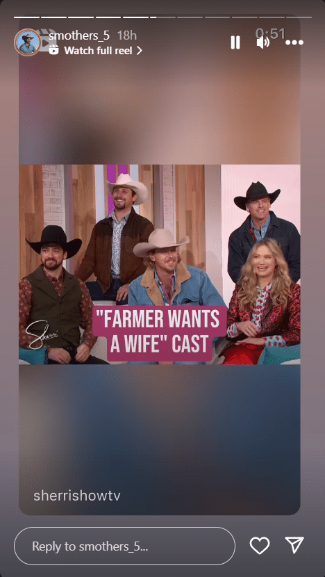 Farmer Wants A Wife Season 2 cast, Sherri Show TV - Instagram