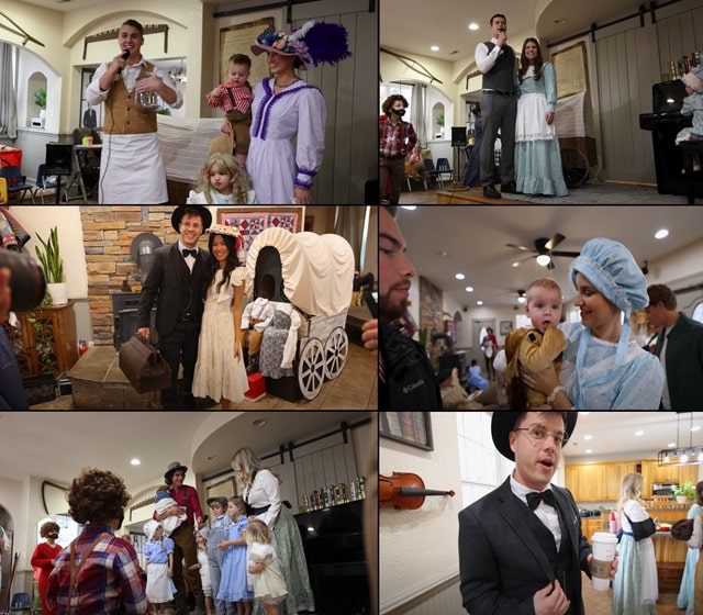 Gil Bates & Kelly Jo Bates With Their Children From Bringing Up Bates, Sourced From The Stewart Fam YouTube