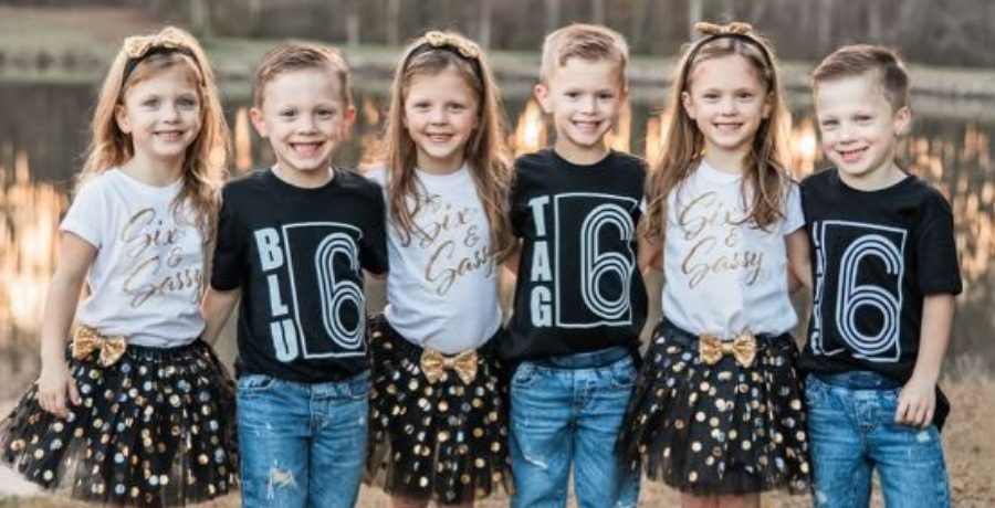The Waldrop Sextuplets Turned Six - Courtney Waldrop - Instagram