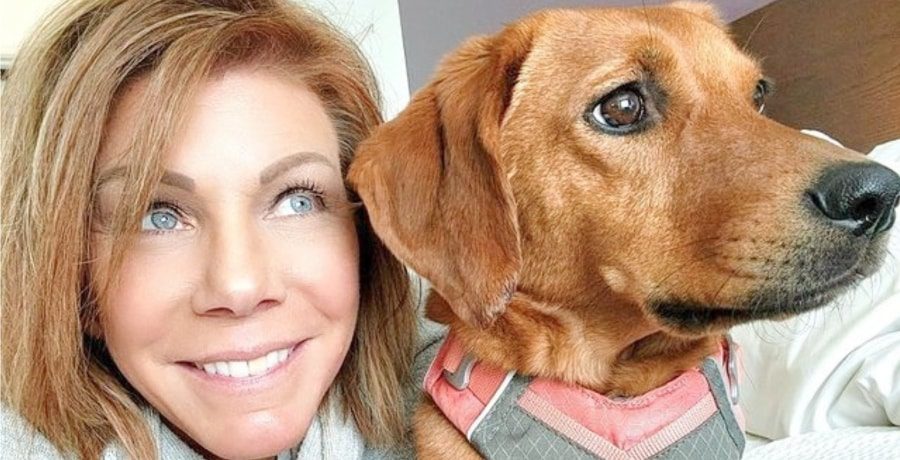 Meri Brown and her dog Zona from Instagram